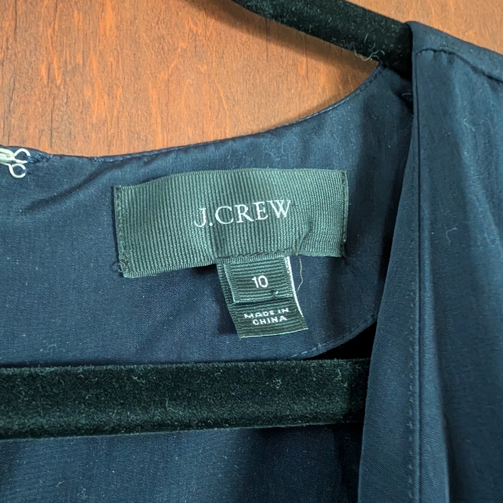 JCrew Sleeveless V-Neck Navy Jumpsuit 🩵 - Picture 5 of 7